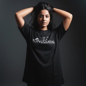 TONY H MAYAR – Premium Black Graphic T-Shirt